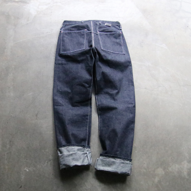TENDER CO. (テンダー) [125 UNBORN INDIGO] HIGH STRAIGHT JEANS