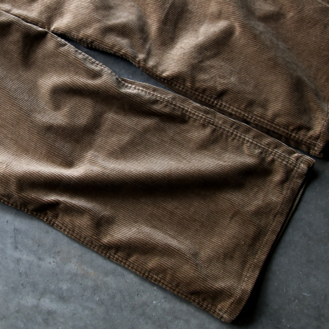 TUKI (ツキ) 0161 [ BAKER PANTS / 9 WALE CORDUROY ] コーデュロイ