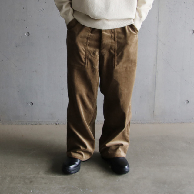 TUKI (ツキ) 0161 [ BAKER PANTS / 9 WALE CORDUROY