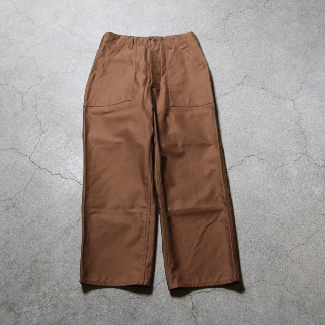 TUKI (ツキ) 0152 [BAKER PANTS] ベイカーパンツ (SAGE GREEN) (BLACK