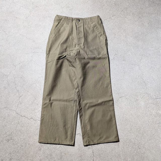 TUKI (ツキ) 0152 [BAKER PANTS] ベイカーパンツ (O.D.) (BLACK)＜送料