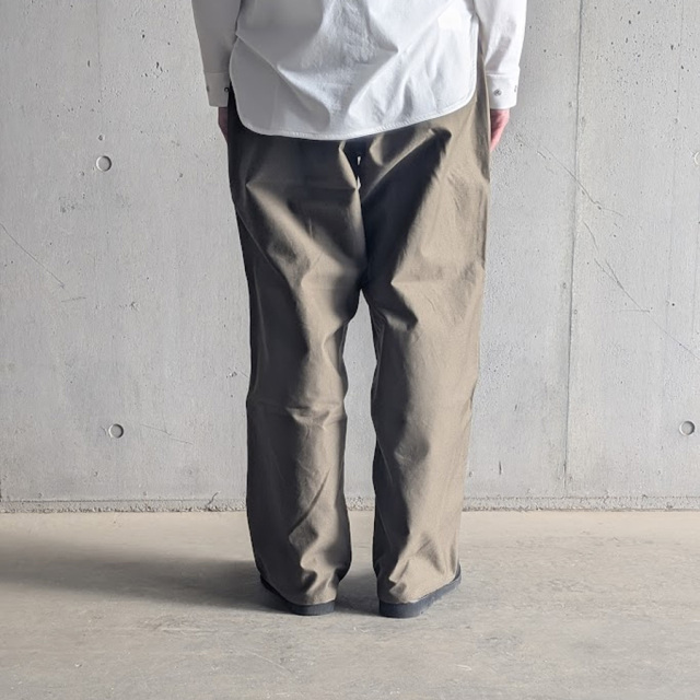 TUKI (ツキ) 0152 [BAKER PANTS] ベイカーパンツ (O.D.) (BLACK)＜送料