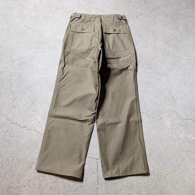 TUKI (ツキ) 0152 [BAKER PANTS] ベイカーパンツ (O.D.) (BLACK)＜送料
