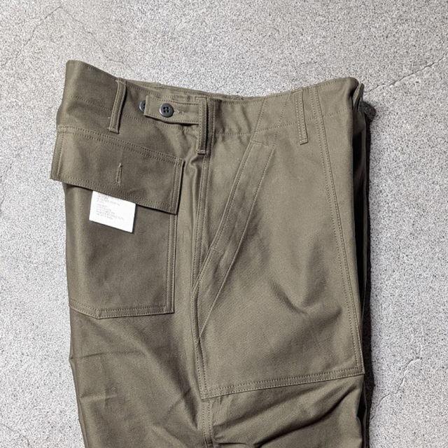 TUKI (ツキ) 0152 [BAKER PANTS] ベイカーパンツ (O.D.) (BLACK)＜送料