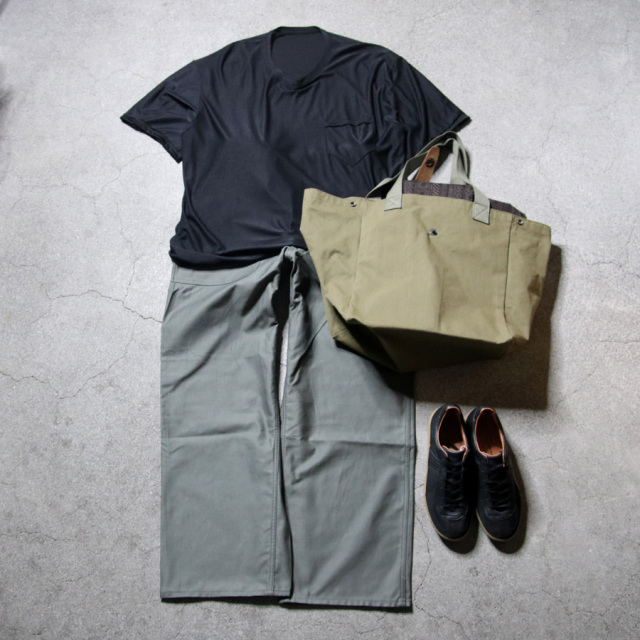 tuki ベイカーパンツ　ブラック TUKI(ツキ) / RESTOCK baker pants -black-(0152) | Signs