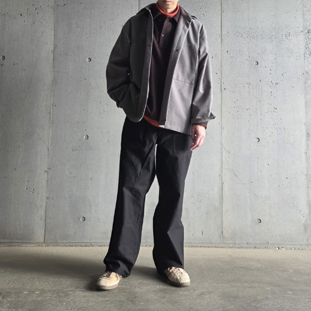 TUKI (ツキ) 0152 [BAKER PANTS] ベイカーパンツ (SAGE GREEN) (BLACK