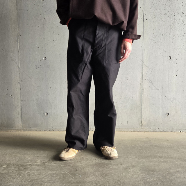 TUKI (ツキ) 0152 [BAKER PANTS] ベイカーパンツ (SAGE GREEN) (BLACK