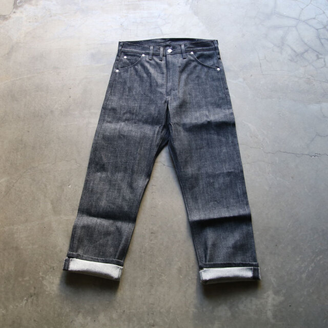 TUKI (ツキ) 0141 [COWBOY PANTS] BLACK DENIM カウボーイパンツ