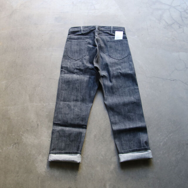 TUKI (ツキ) 0141 [COWBOY PANTS] BLACK DENIM カウボーイパンツ