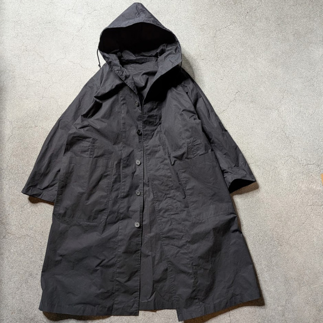 tuki,ツキ,tuki パンツ,TUKI 通販,TUKI 東京取り扱い店舗,0195,HOODED COAT,black