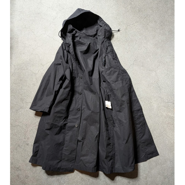 tuki,ツキ,tuki パンツ,TUKI 通販,TUKI 東京取り扱い店舗,0195,HOODED COAT,black