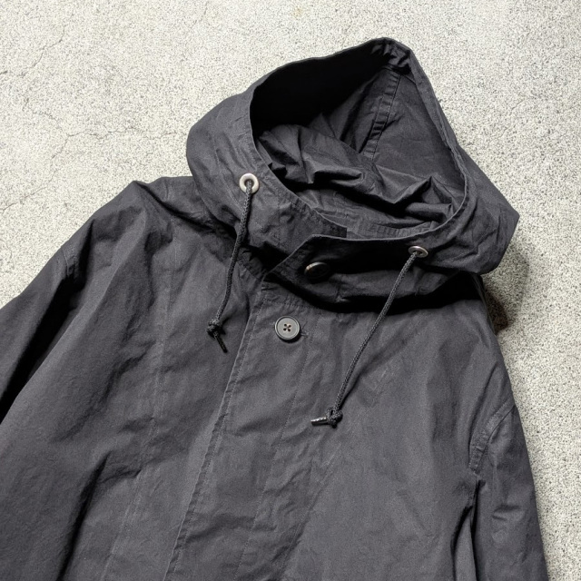 tuki,ツキ,tuki パンツ,TUKI 通販,TUKI 東京取り扱い店舗,0195,HOODED COAT,black