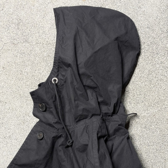 tuki,ツキ,tuki パンツ,TUKI 通販,TUKI 東京取り扱い店舗,0195,HOODED COAT,black