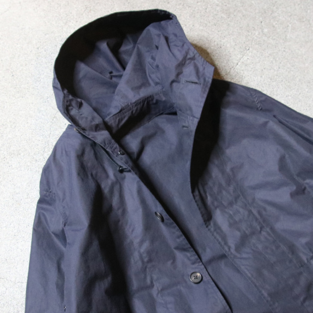 tuki,ツキ,tuki パンツ,TUKI 通販,TUKI 東京取り扱い店舗,0195,HOODED COAT,DARK NAVY