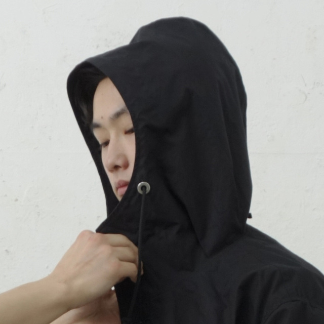 tuki,ツキ,tuki パンツ,TUKI 通販,TUKI 東京取り扱い店舗,0195,HOODED COAT,DARK NAVY