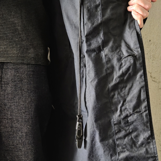 tuki,ツキ,tuki パンツ,TUKI 通販,TUKI 東京取り扱い店舗,0195,HOODED COAT,DARK NAVY