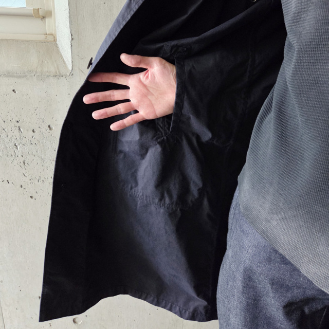 tuki,ツキ,tuki パンツ,TUKI 通販,TUKI 東京取り扱い店舗,0195,HOODED COAT,DARK NAVY