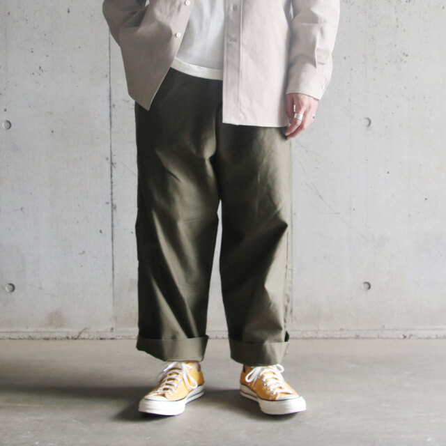 tuki,ツキ,パンツ,millitary bags reverse,0153