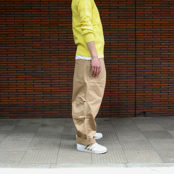 TUKI (ツキ) 0069 【MILITARY BAGS (REVERSE)】 OLD CHINO CLOTH