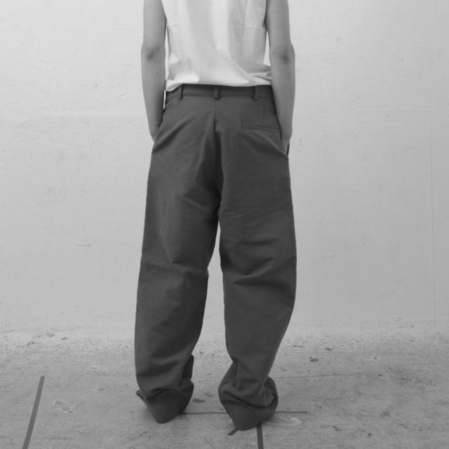 TUKI (ツキ) 0190 [POCKET TOROUSERS G/D/ PEACH FACE TWILL] ポケット