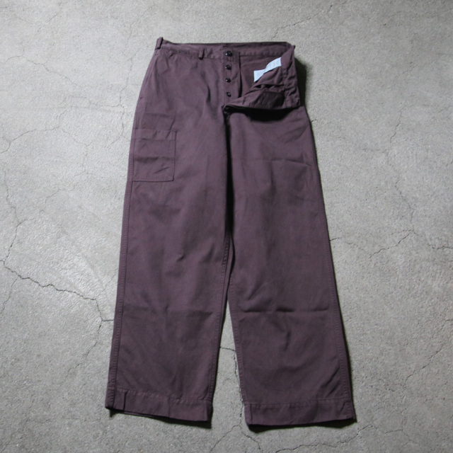 TUKI (ツキ) 0190 [POCKET TOROUSERS G/D/ PEACH FACE TWILL] ポケット