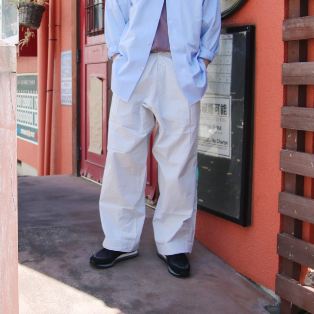 TUKI (ツキ) 0041【PAJAMAS】 (SHEETING) パジャマパンツ (ASH)