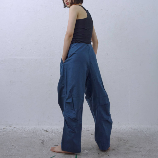 TUKIツキ PAJAMAS パジャマパンツパ ンツコットン TUKI(ツキ)pajamas パジャマパンツ 0041 dull blue | Debby