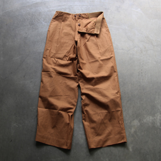TUKI (ツキ) 0041【PAJAMAS】 (SHEETING) パジャマパンツ (GINGER