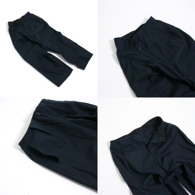 TUKI (ツキ) 0041【PAJAMAS】 (SHEETING) パジャマパンツ (NAVY BLUE