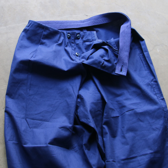 TUKI (ツキ) 0041【PAJAMAS】 (SHEETING) パジャマパンツ (PURPLE NAVY