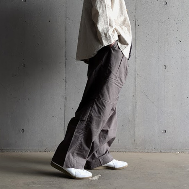 美品 TUKI（ツキ）Pajamas パジャマパンツ M TUKI (ツキ) 0041【PAJAMAS】 (SHEETING) パジャマパンツ (SAGE GREEN)