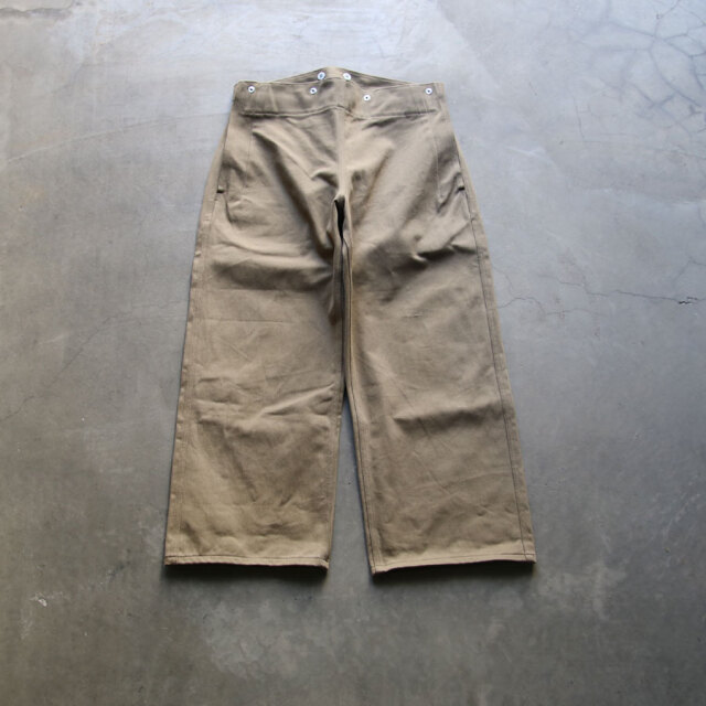 TUKI SNAP PANTS グレー　試着のみ TUKI (ツキ) 0146 [SNAP PANTS] スナップパンツ (OLIVE) / 年齢
