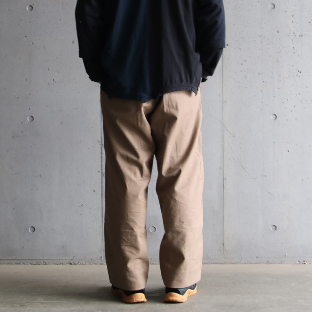 パンツ TUKI SHORT #0158 TROUSERS / COTTON SERGE TUKI SHORT #0158 TROUSERS / COTTON SERGE