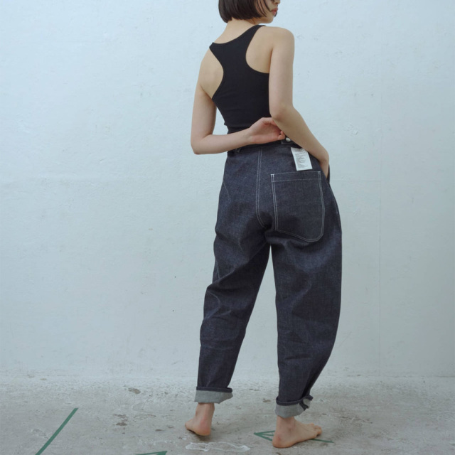TUKI (ツキ) 0176 [TYPE4] BLACK DENIM タイプフォー ノン