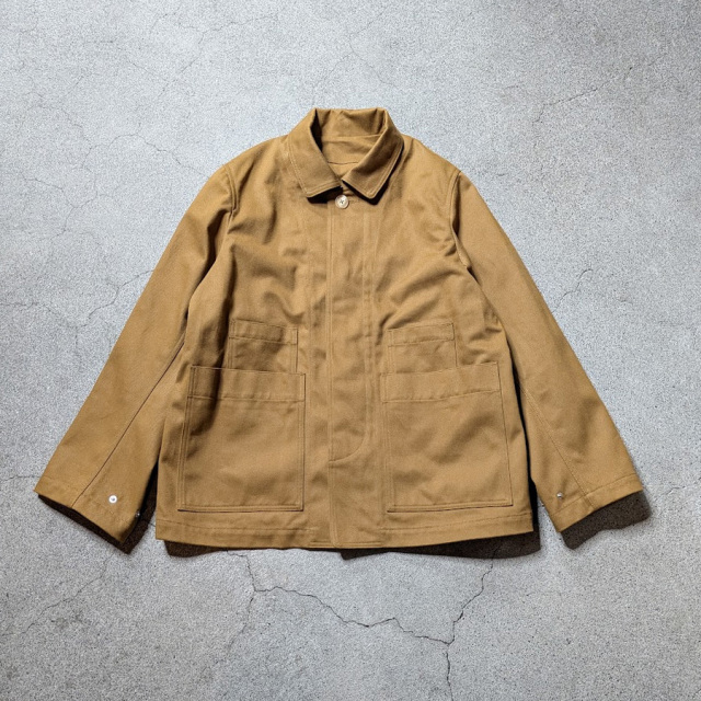 tuki,ツキ,tuki パンツ,TUKI 通販,TUKI 東京取り扱い店舗,0209,work jacket,camel