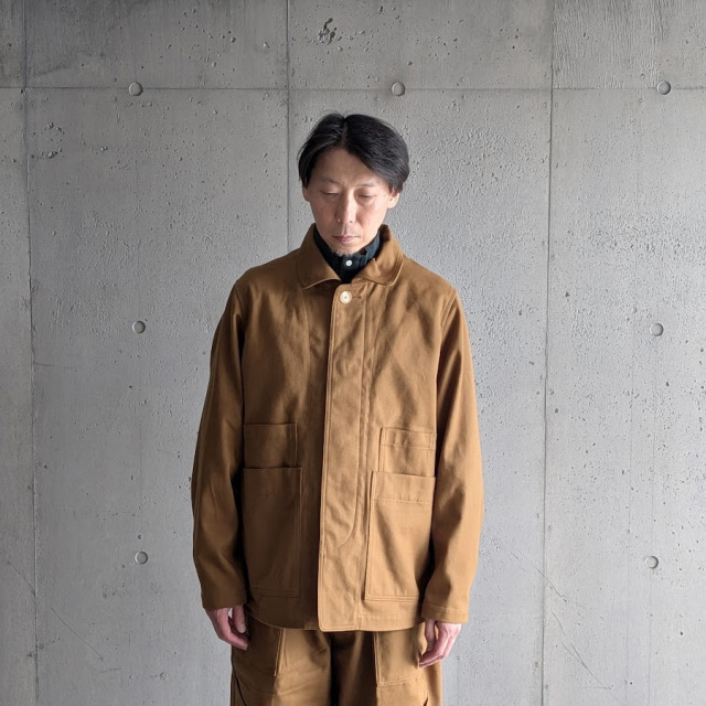 tuki,ツキ,tuki パンツ,TUKI 通販,TUKI 東京取り扱い店舗,0209,work jacket,camel