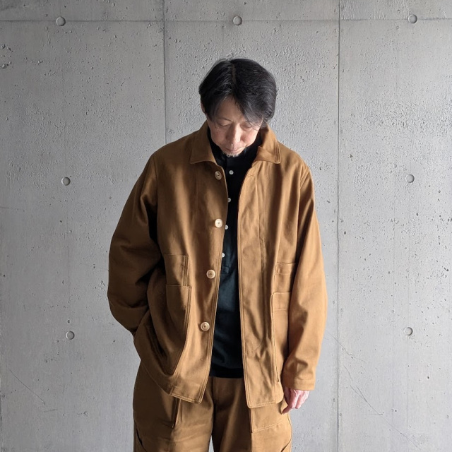 tuki,ツキ,tuki パンツ,TUKI 通販,TUKI 東京取り扱い店舗,0209,work jacket,camel