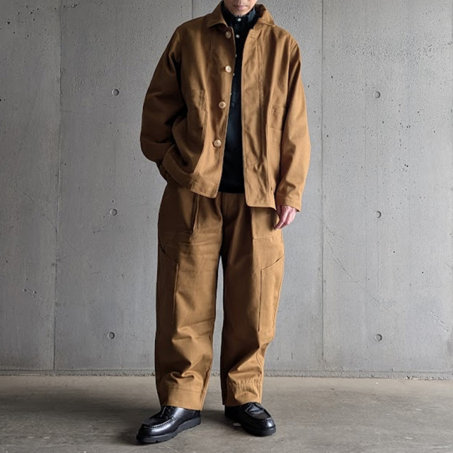 tuki,ツキ,tuki パンツ,TUKI 通販,TUKI 東京取り扱い店舗,0209,work jacket,camel