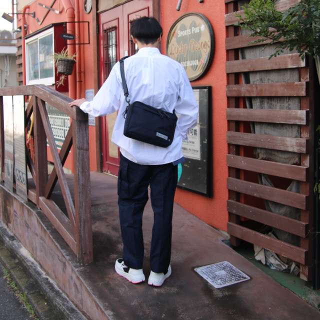 WHITEAGE,ホワイタージュ,MOD.NAVY Shoulder Bag M,WHITEAGE 通販,WHITEAGE 東京取り扱い店舗