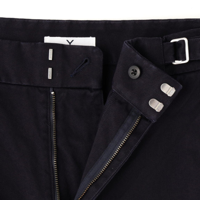 Y (ワイ) 1655240313 [ ORGANIC COTTON CHINO ADJUSTER TROUSERS