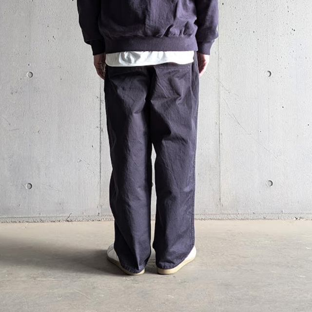 Y (ワイ) 1655240313 [ ORGANIC COTTON CHINO ADJUSTER TROUSERS