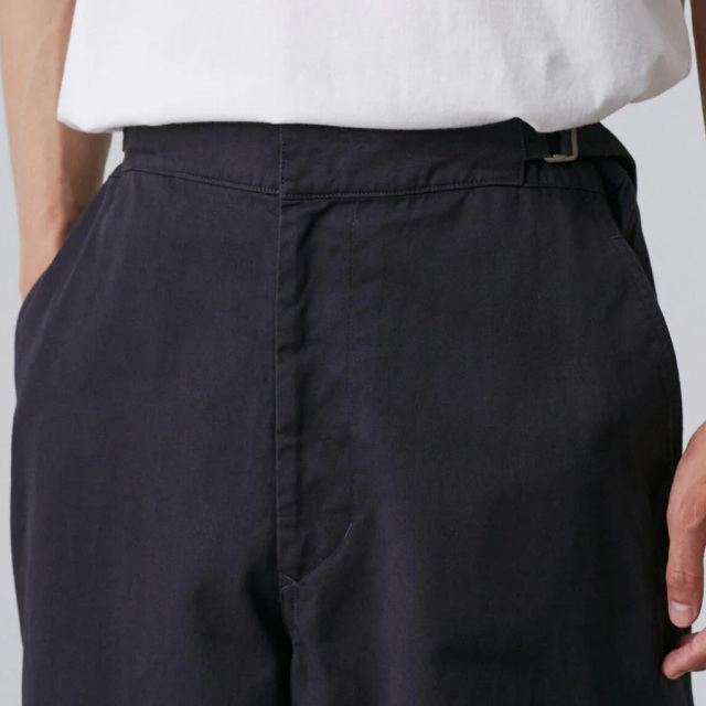 Y (ワイ) 1655240313 [ ORGANIC COTTON CHINO ADJUSTER TROUSERS