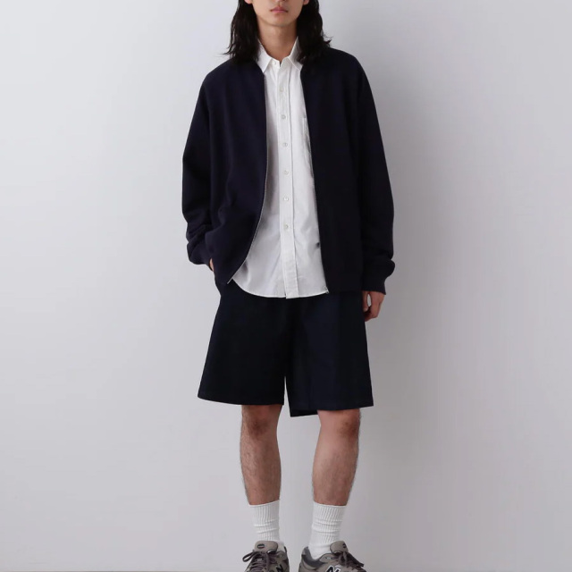 y yleve,ワイ イレーヴ,y yleve 通販,ワイ 東京取り扱い店舗,ORGANIC COTTON HEAVY WEIGHT FLEECE ZIP UP BLOUSON