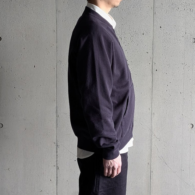 y yleve,ワイ イレーヴ,y yleve 通販,ワイ 東京取り扱い店舗,ORGANIC COTTON HEAVY WEIGHT FLEECE ZIP UP BLOUSON