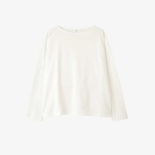 y yleve,ワイ イレーヴ,y yleve 通販,ワイ 東京取り扱い店舗,Ｙ / ORGANIC COTTON JERSEY BOAT NECK P/O