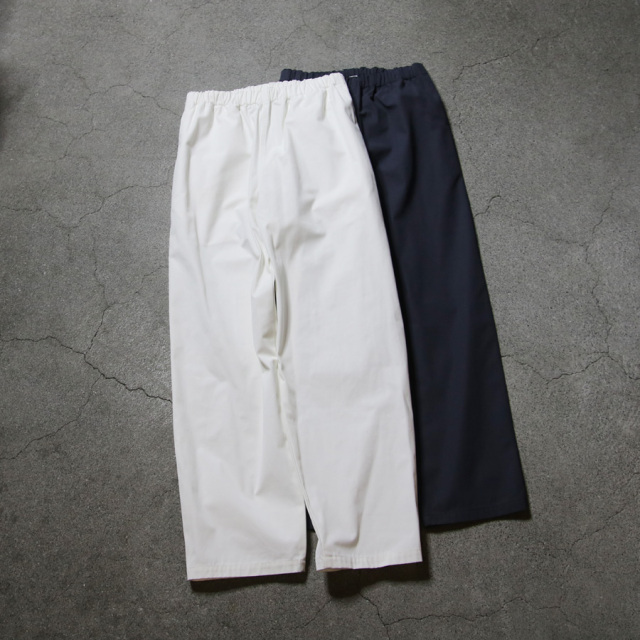y yleve,ワイ イレーヴ,y yleve 通販,ワイ 東京取り扱い店舗,Ｙ / ORGANIC COTTON / RECYCLE POLYESTER TWILL TAPERED EASY TR