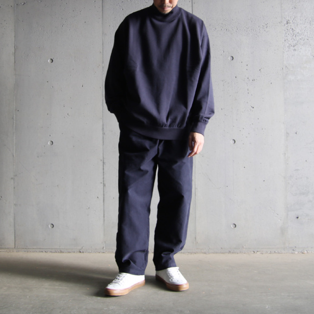 Y,ワイ,Y 通販,ワイ 東京取り扱い店舗,ユニセックス,YLEVE,イレーヴ,ORGANIC COTTON BLEND HEAVY WEIGHT FLEECE TUTLE NECK