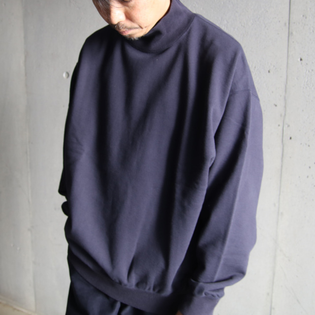 Y,ワイ,Y 通販,ワイ 東京取り扱い店舗,ユニセックス,YLEVE,イレーヴ,ORGANIC COTTON BLEND HEAVY WEIGHT FLEECE TUTLE NECK