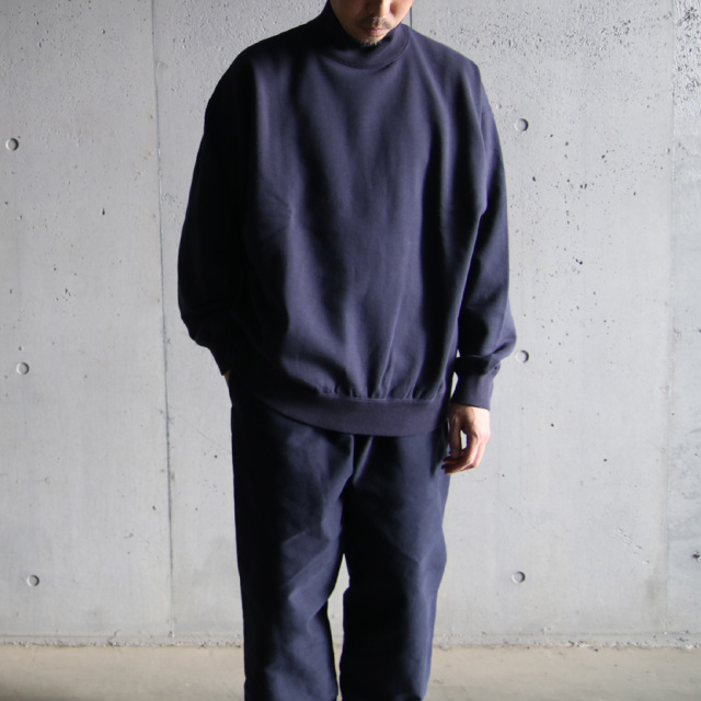 Y,ワイ,Y 通販,ワイ 東京取り扱い店舗,ユニセックス,YLEVE,イレーヴ,ORGANIC COTTON BLEND HEAVY WEIGHT FLEECE TUTLE NECK