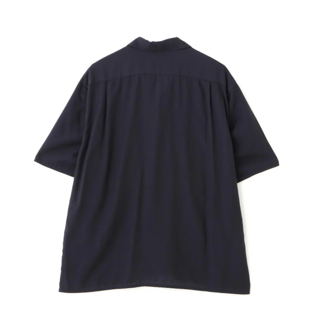 Y (ワイ) 1656150433 [ TENCEL POPLIN OPEN COLLAR SHIRT ] テンセル